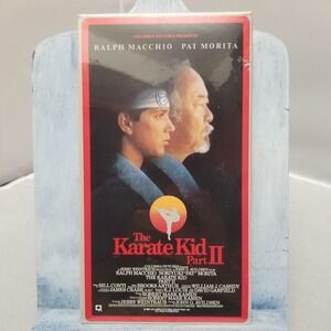 The Karate Kid Part II 2 VHS Tape Ralph Macchio Pat Morita‎ NEW SEALED